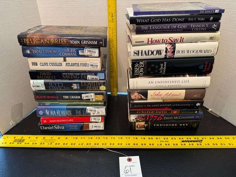 Assortment of books