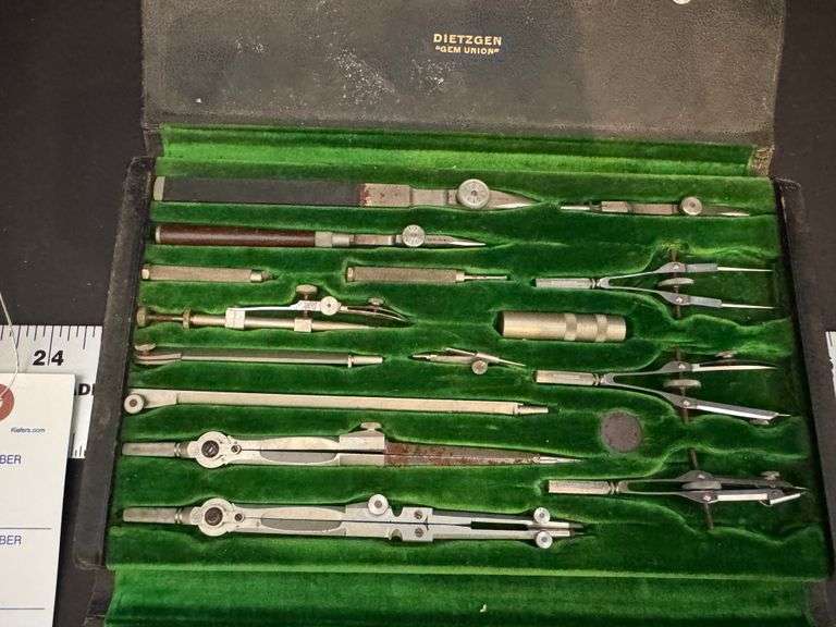 Dietzgen precision drawing set