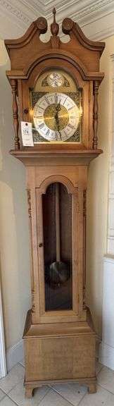 Tempus Fugit grandfather clock