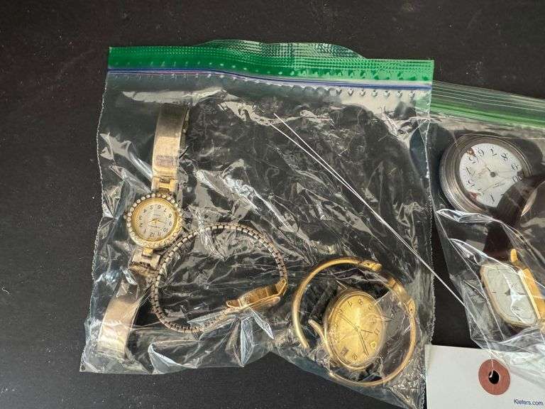 Costume jewelry and watches
