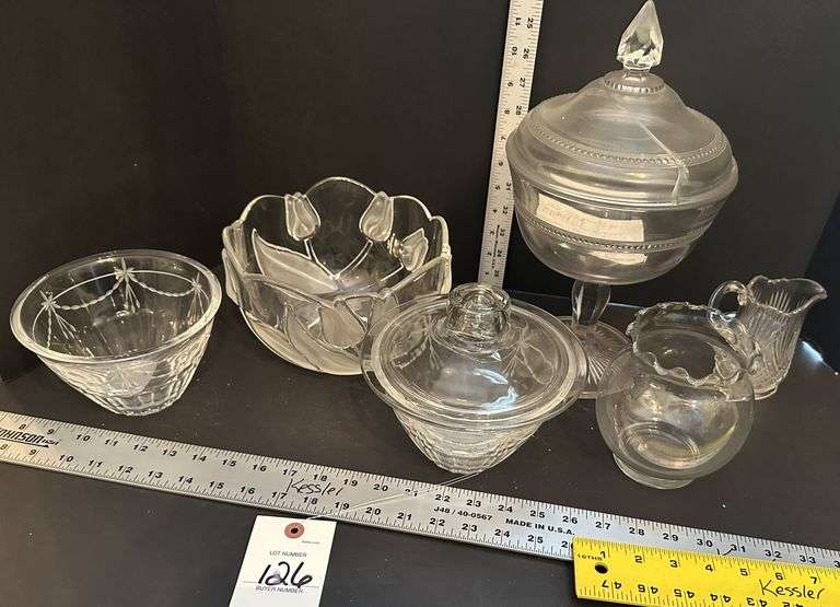 Misc, glassware