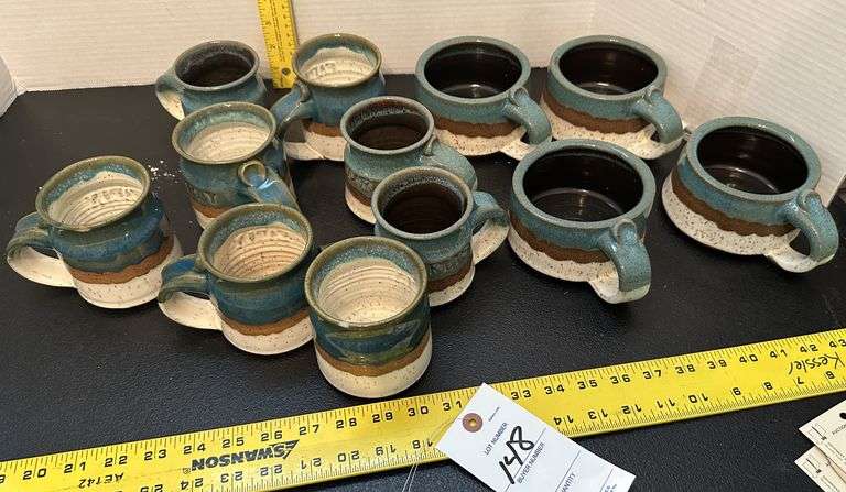 Soup bowls and cups