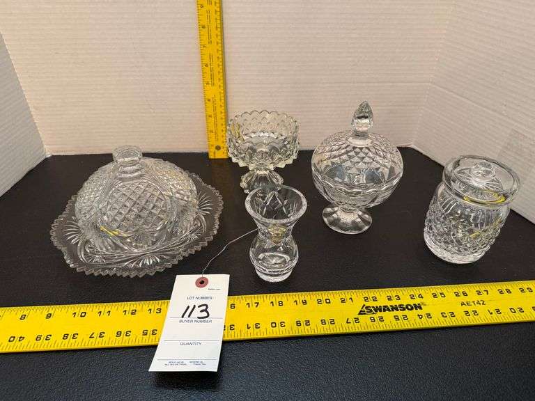 5 pc glassware