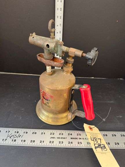 Brass blow torch