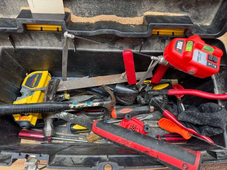 Tool box, tools