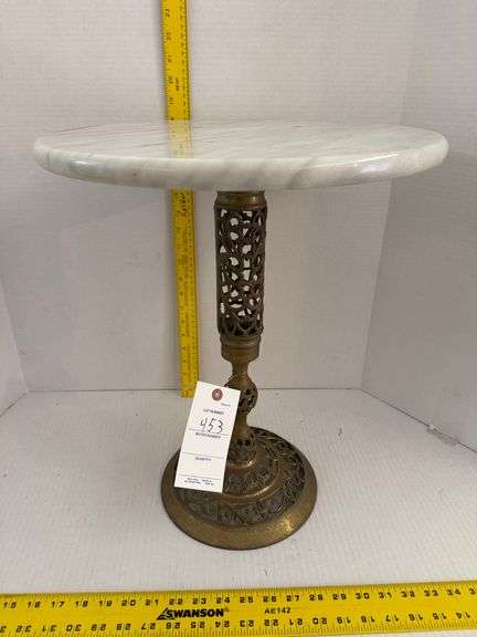 Marble top table