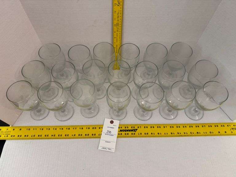 Wine glasses