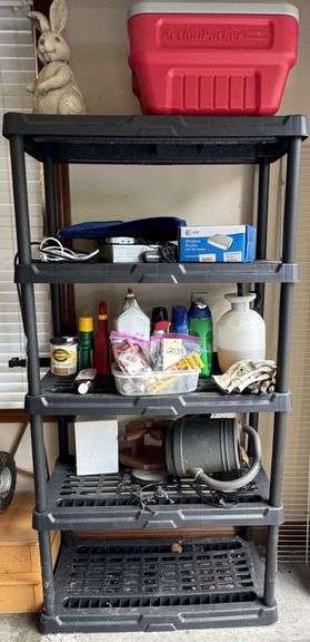 Shelf and all that’s on it