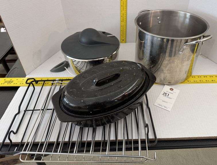 Pots and rack