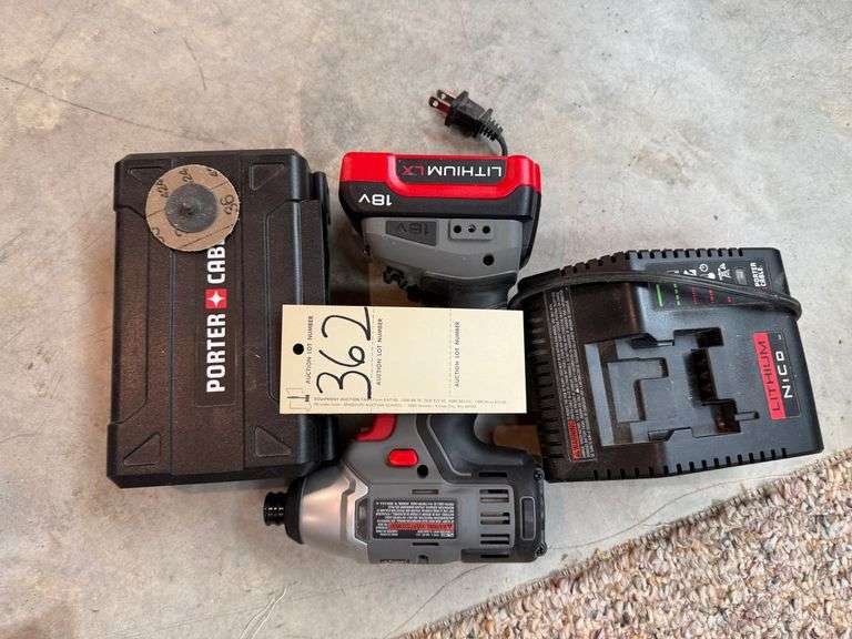 Porter cable 18 volt impact