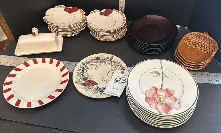 Assortment of dishes