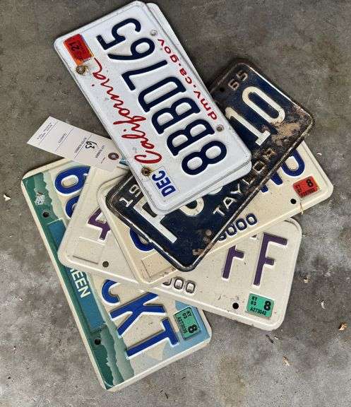 License plates