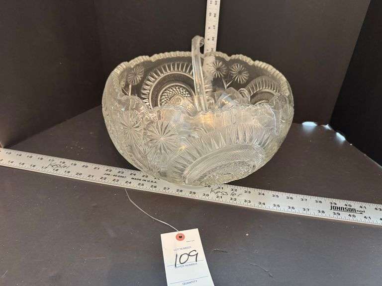 Punch bowl and cups