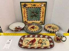Lenox winter greetings dishes