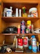 Top cabinet clean out