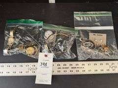 Costume jewelry and watches