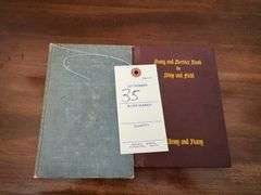 Army and navy song book and solid geometry book