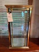 Glass display cabinet