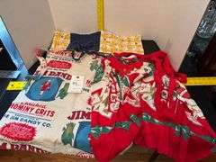 3 aprons & misc