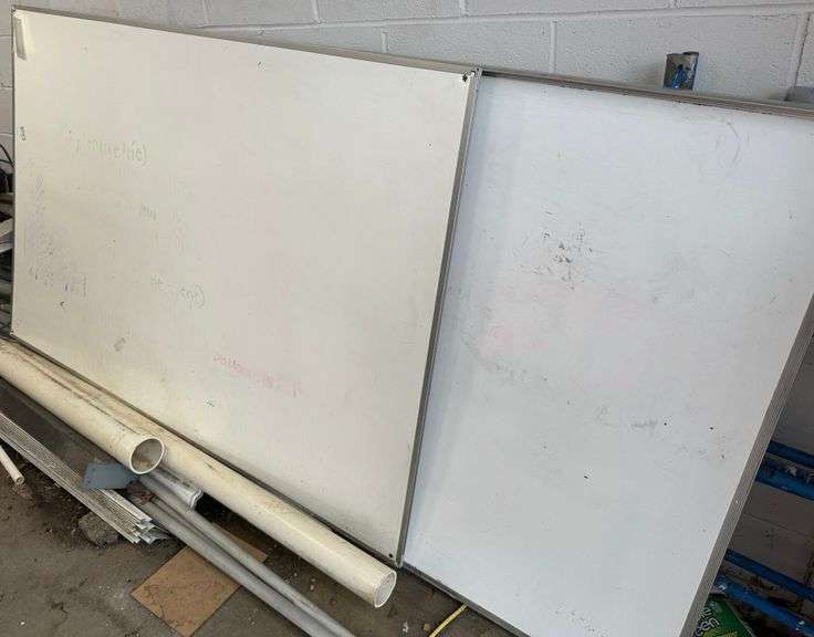 2 dry erase boards