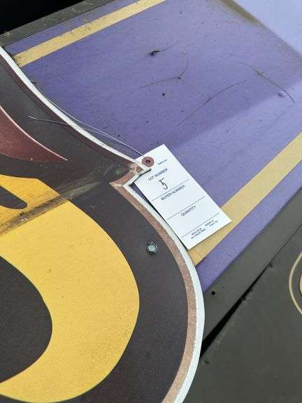 Double sided sign