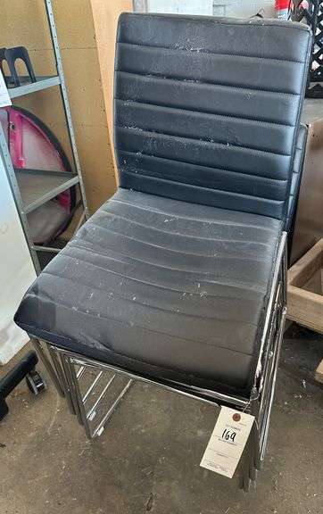 4 Black Chairs