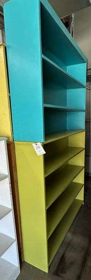 Green and Blue Shelf