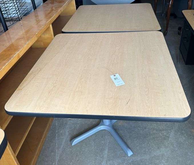 2 Square Tables