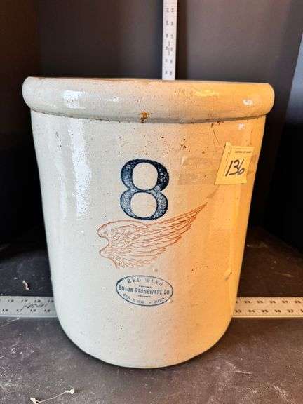 Redwing #8 crock