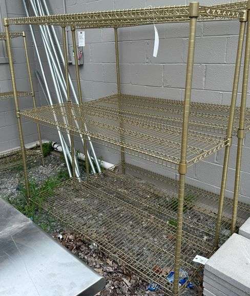 metal shelf