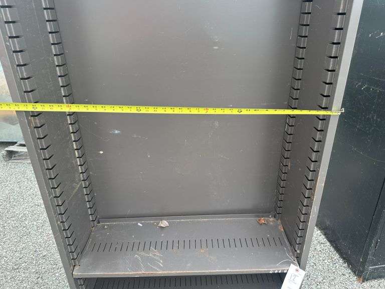 2 metal cabinets