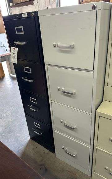 2 - 4 drawer Filing Cabinets