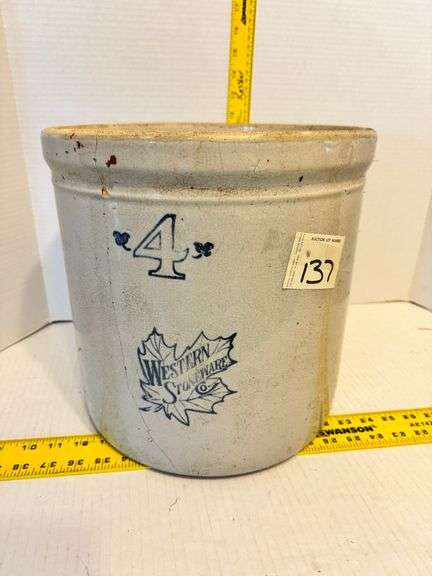 Western stoneware crock