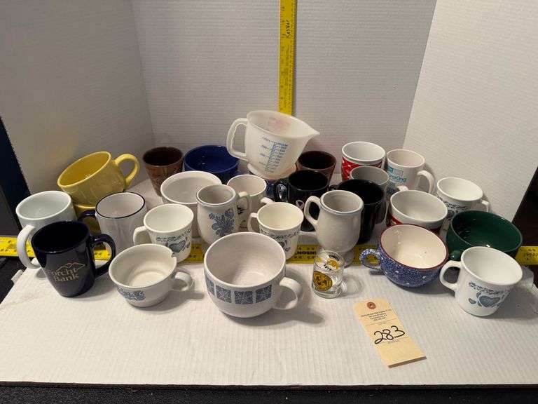 Coffee cups, misc