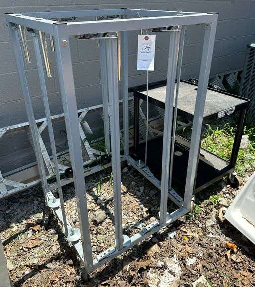 Paper Rack, Rolling Cart