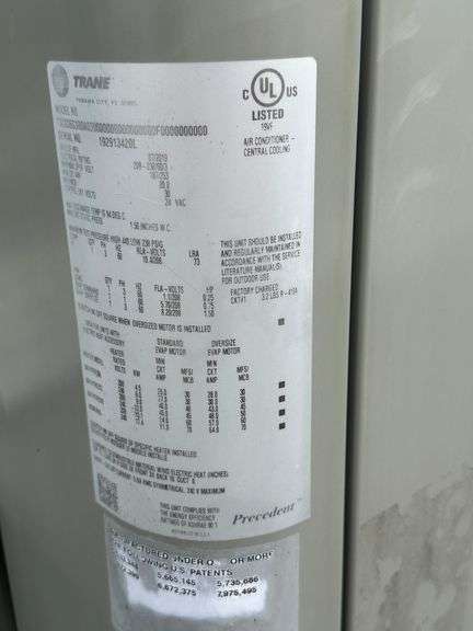 Trane  hvac