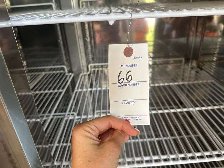 Servware refrigerator on wheels