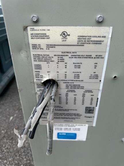 Trane unit