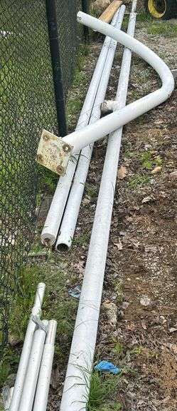 Aluminum football goal post