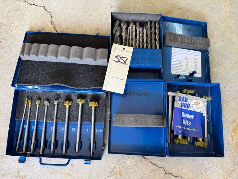 Concrete bits and rover bits