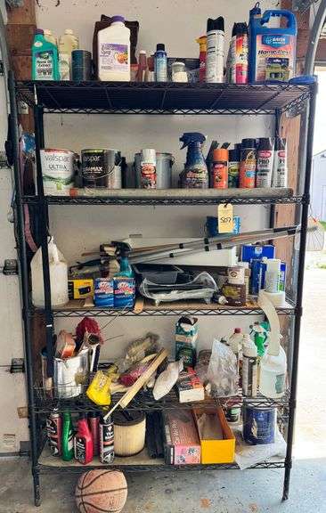 Shelf and all on it