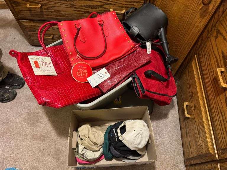 Purses, bags, hats