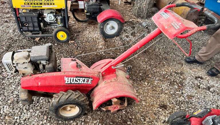 Huskee rear tine tiller