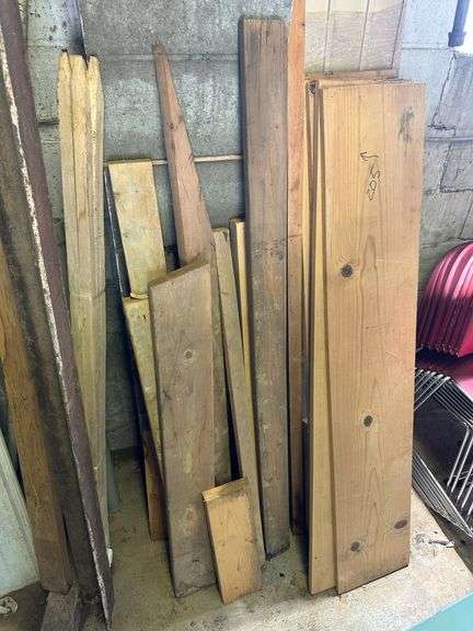 Scrap Lumber, Piece of Steel
