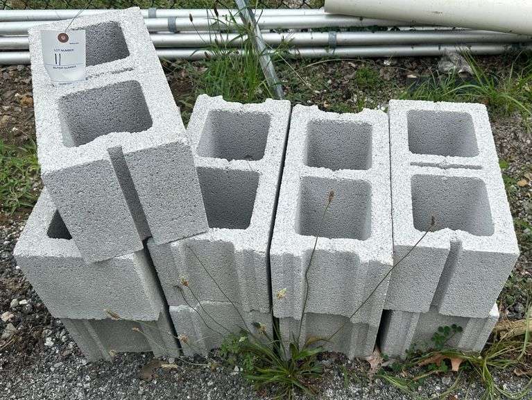 11 Concrete blocks