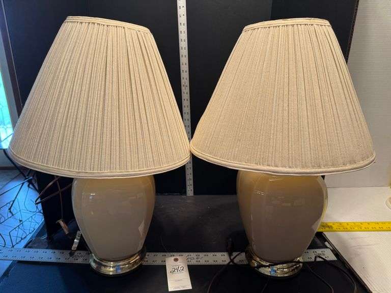 Three lamps