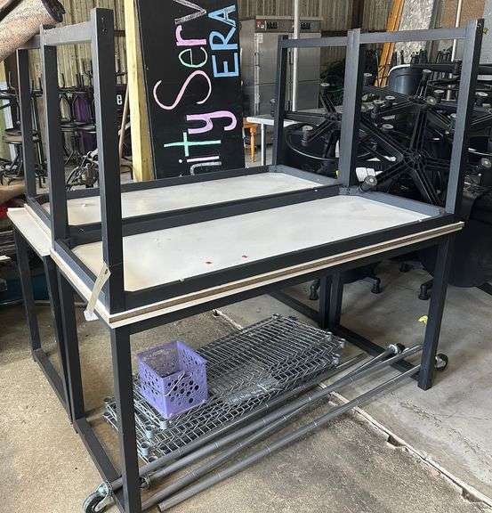 4 tables - cart not included