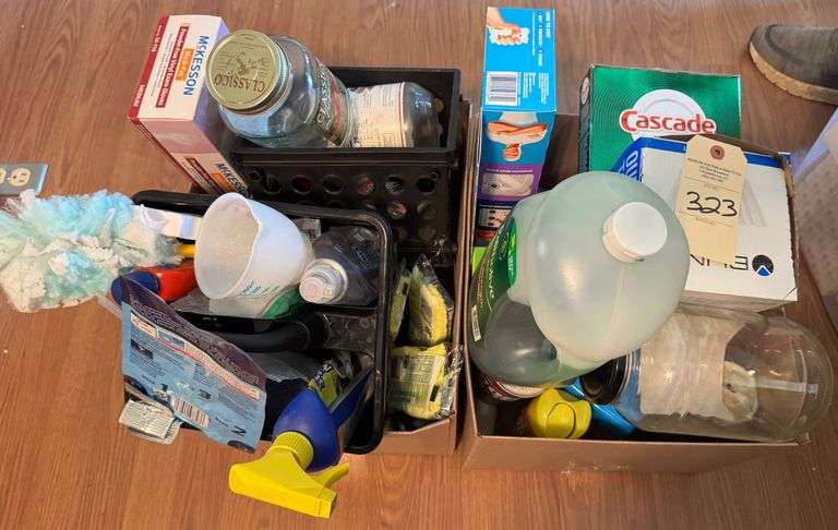 Cleaning supplies