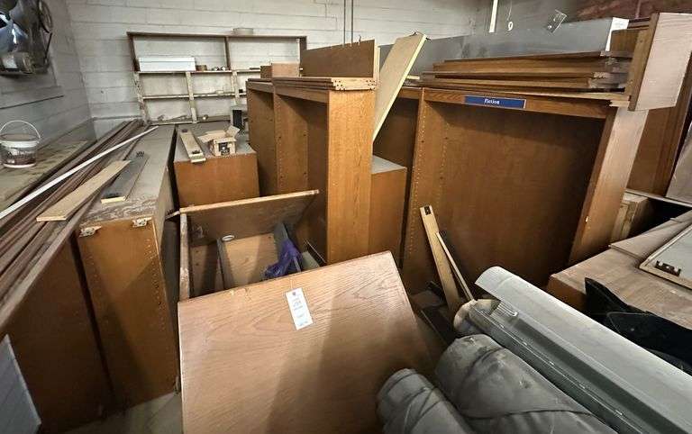 Oak Library Bookcase System