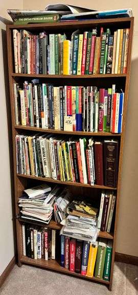 Shelf and books
